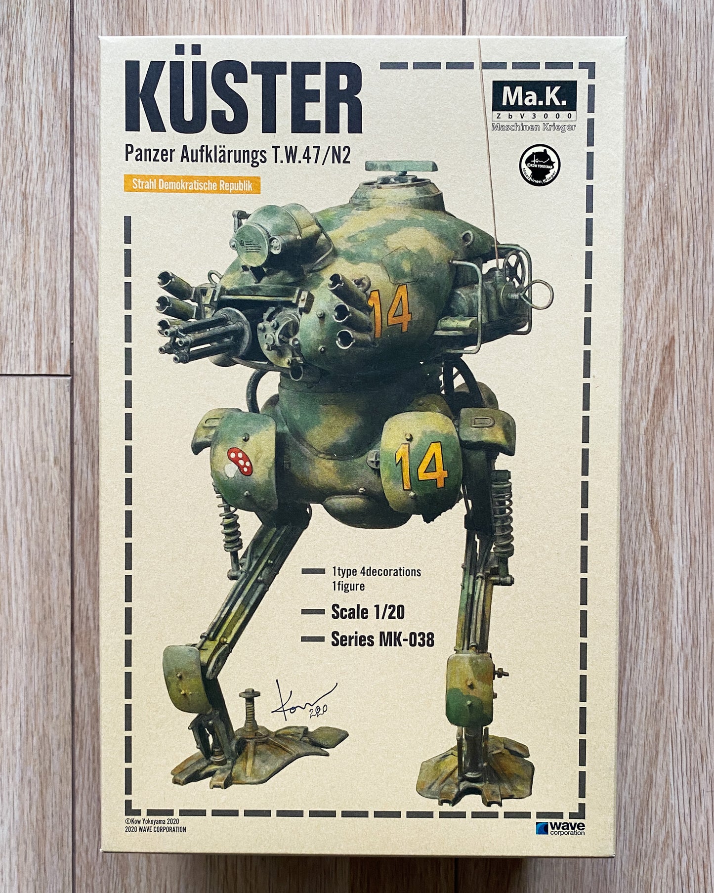WAVE 1/20 Ma.K. KÜSTER — Kit Only