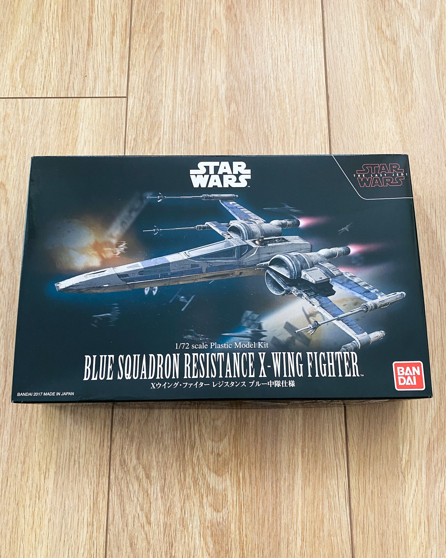 Bandai 1/72 Star Wars Blue Squadron Resistance X-Wing Fighter — Kit Only