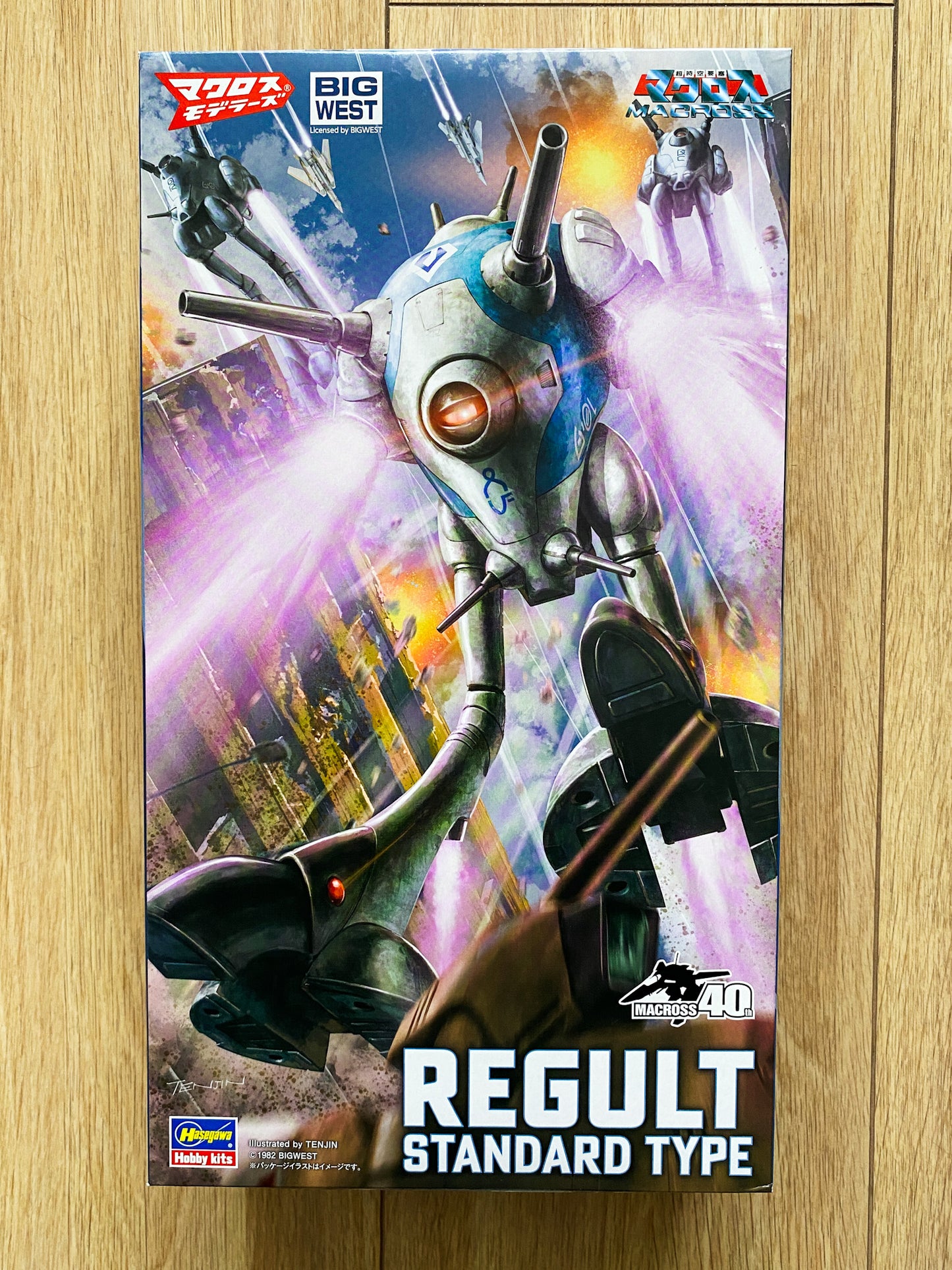 Hasegawa 1/72 Macross REGULT Standard Type — Kit Only