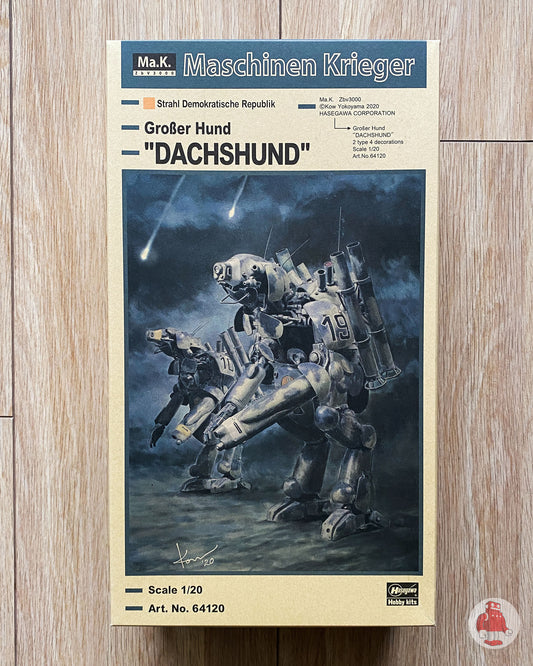 PRE-ORDER: Hasegawa 1/20 DACHSHUND – Maschinen Krieger Großer Hund