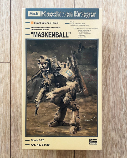 Hasegawa 1/20 Maschinen Krieger MASKENBALL (Großer Hund Variant)