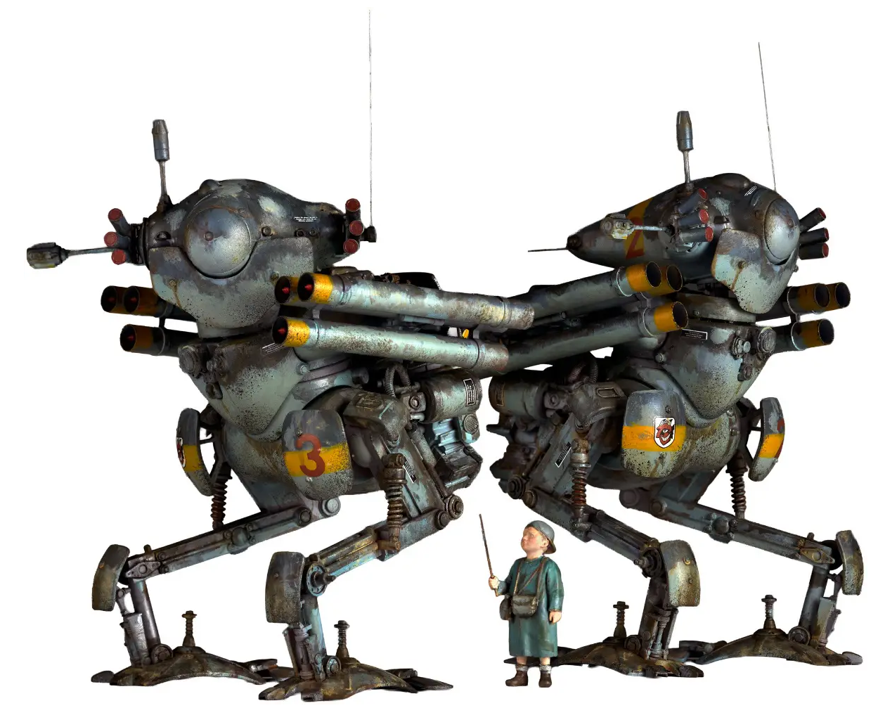 1/35 ARTPLA Maschinen Krieger GANS & Eddie Amzel — Pre-Order