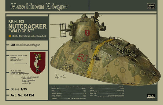 Hasegawa 1/35 Ma.K. P.K.H.103 Nutcracker “Waldgeist” — Kit Only