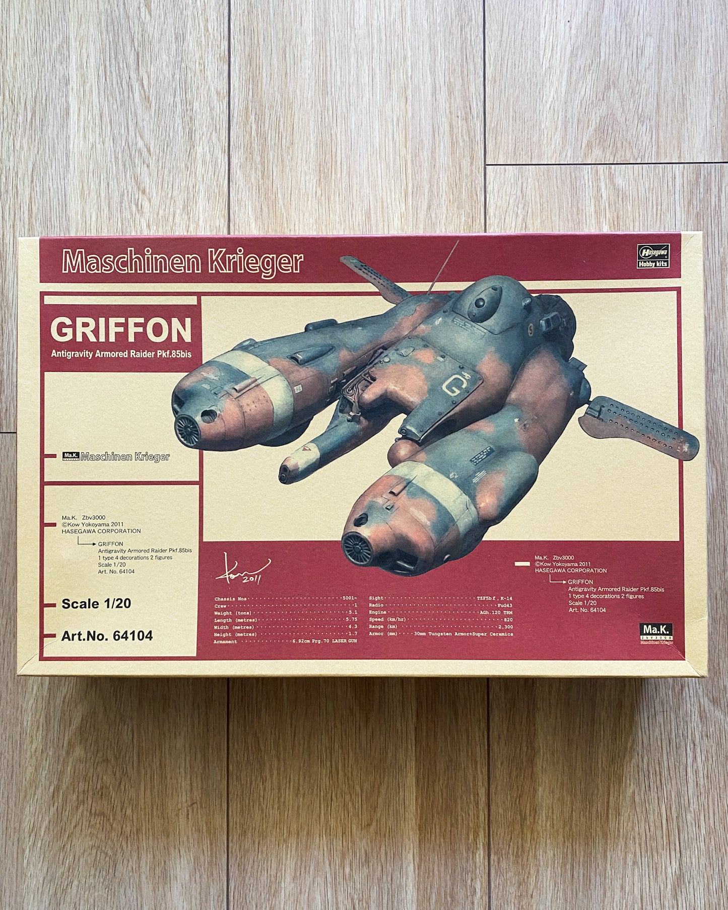 Hasegawa 1/20 Ma.K. GRIFFON — Pkf.85bis