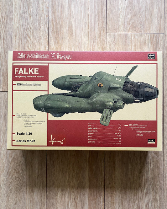 Hasegawa 1/20 Ma.K FALKE — Antigravity Armored Raider (Original Release)