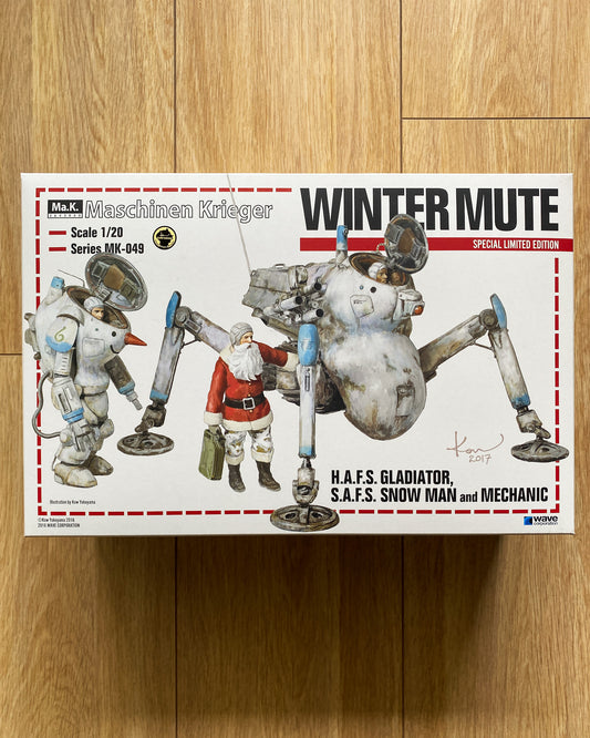 Product Title: WAVE 1/20 Ma.K. WINTER MUTE — Special Limited Edition Kit Only