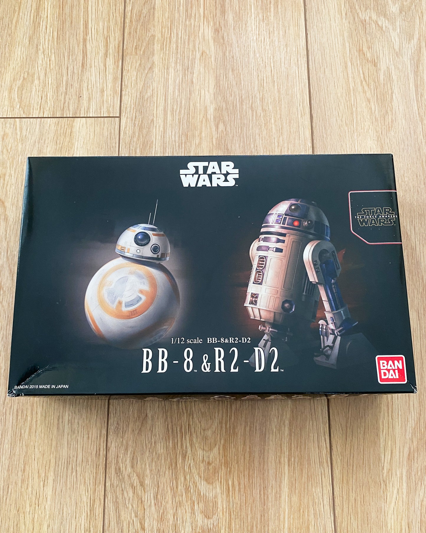 Bandai 1/12 Star Wars BB-8 & R2-D2 — Kit Only