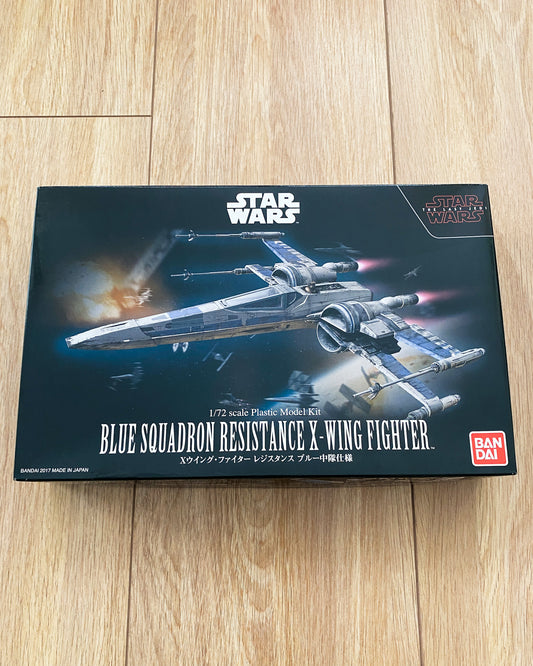 Bandai 1/72 Star Wars Blue Squadron Resistance X-Wing Fighter — Kit Only