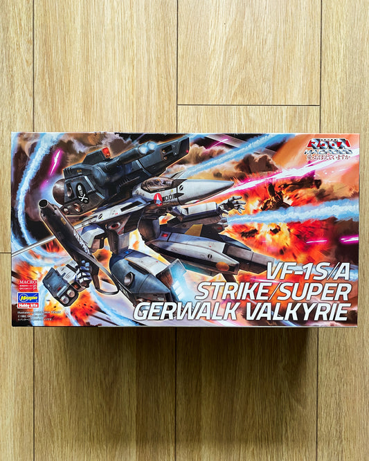 Hasegawa 1/72 Macross VF-1S/A Strike/Super Gerwalk Valkyrie — Kit Only