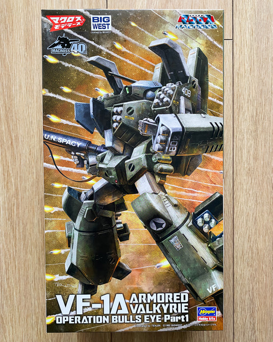Hasegawa 1/72 Macross VF-1A Armored Valkyrie Operation Bulls Eye Part 1 — Kit Only