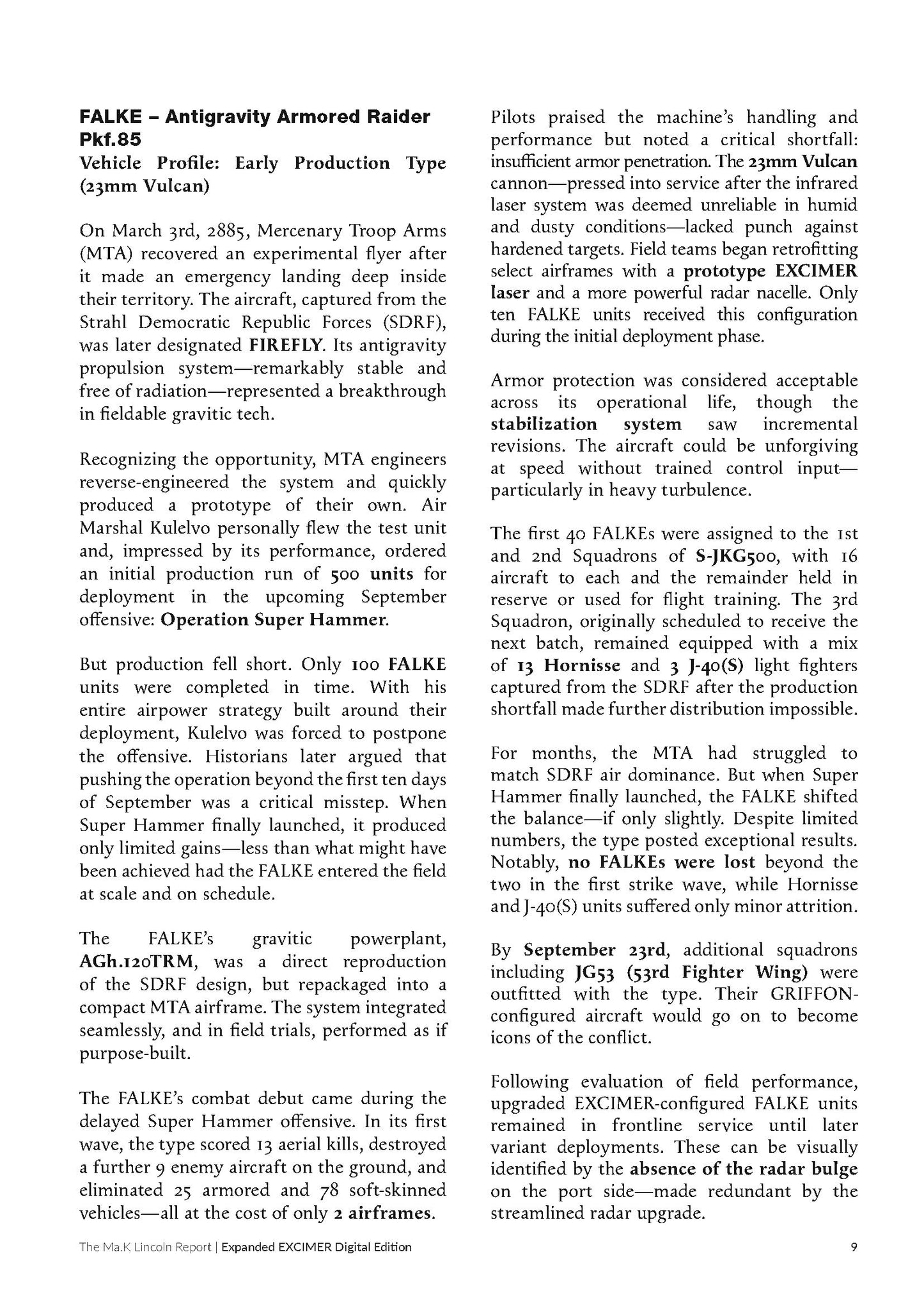 EXCIMER Workbench Edition