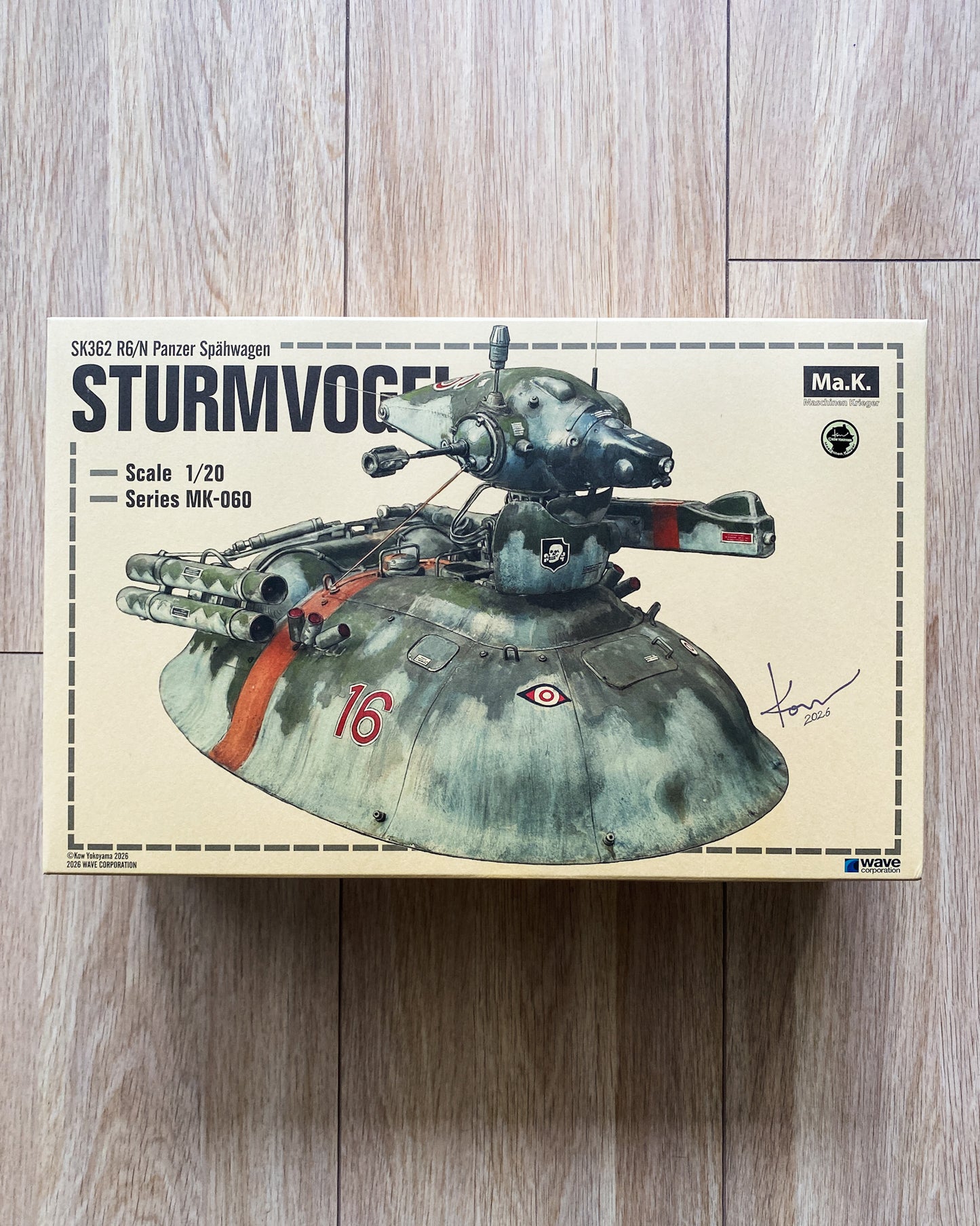 WAVE 1/20 Ma.K. STURM VÖGEL (R6/N) — SK362 Panzer Spähwagen