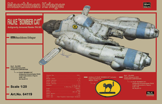 Hasegawa 1/20 Ma.K FALKE “Bomber Cat” (Limited Edition)